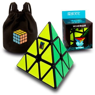 Cubo Rubik Pyraminx Moyu Meilong Jinzita Base Negra
