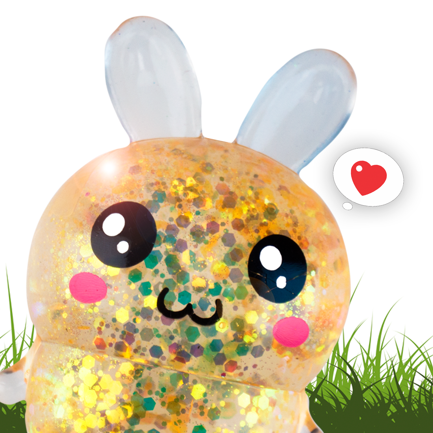 Squishy Conejo Galáctico - DORADO + Bolsita Kawaii - Image 6