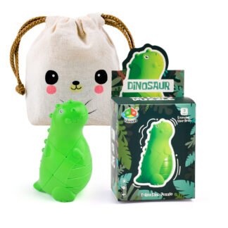 Cubo Rubik Fanxin 2x2x3 Dinosaurio T-rex + Bolsita kawaii