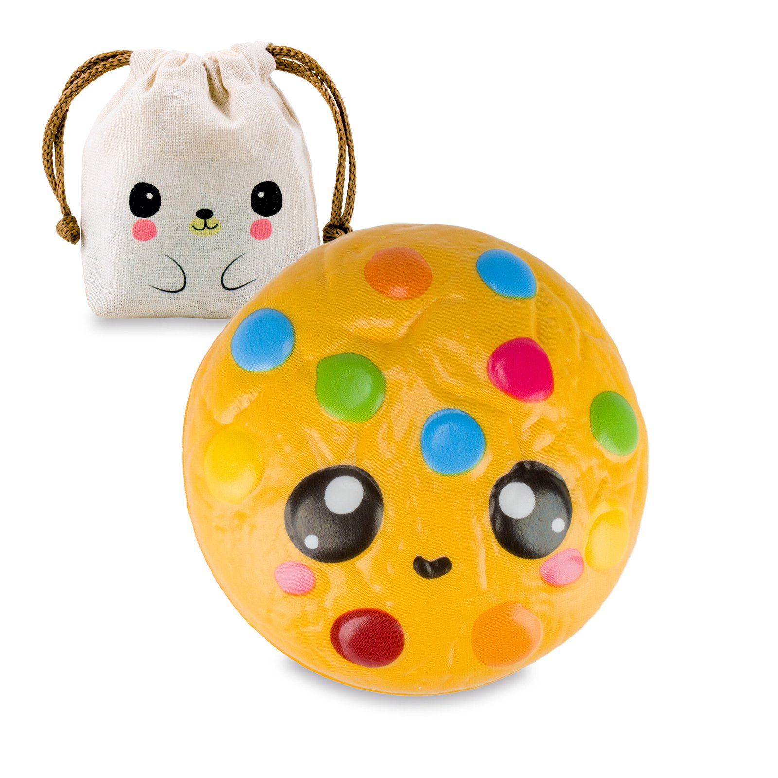 Squishy De Crecimiento Lento Comiditas - COOKIE CONFITADA + Bolsita Kawaii