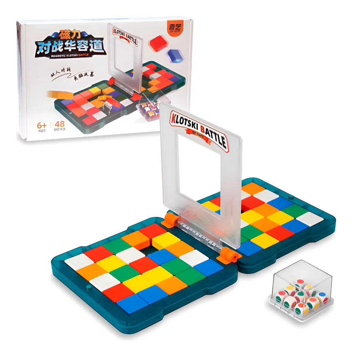 Cubo Rubik Qiyi Magnetic Klotski Battle (Batalla Naval Magnetica)