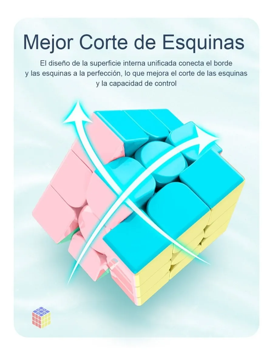 Cubo Rubik Moyu Meilong Jinzita Macaron Pyraminx + Estuche - Image 7