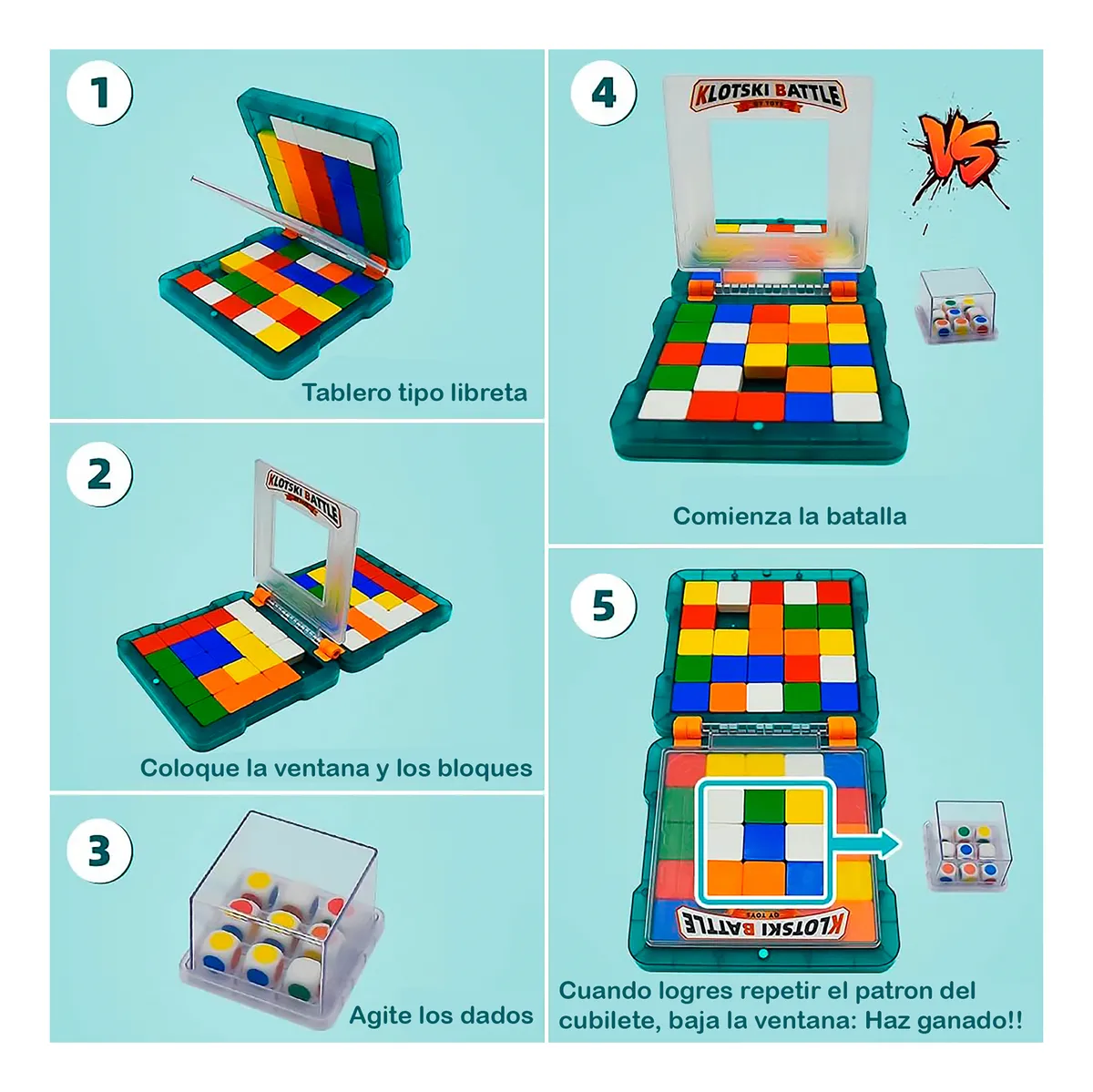 Cubo Rubik Qiyi Magnetic Klotski Battle (Batalla Naval Magnetica) - Image 5