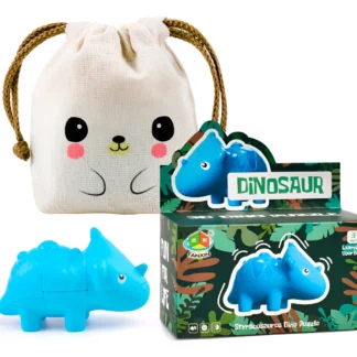 Cubo Rubik Fanxin 2x2x3 Dinosaurio Styracosaurus+ Bolsita kawaii