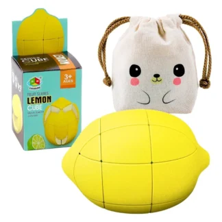 Cubo Rubik Fanxin Frutas Stickerless LIMON + Bolsita kawaii