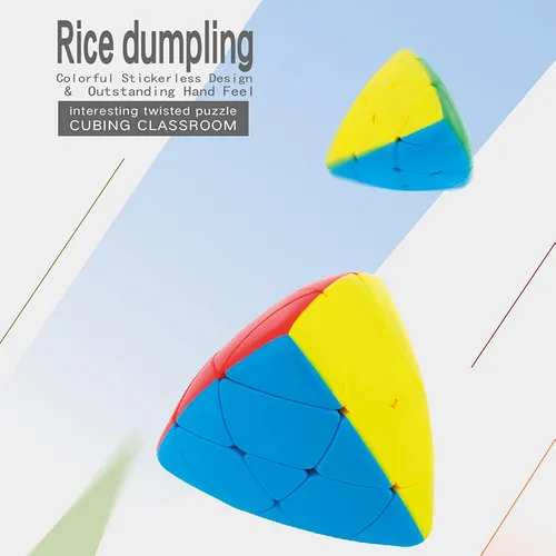 Cubo Rubik Mastermorphix 3x3 Moyu S/etiqueta + Estuche - Image 2