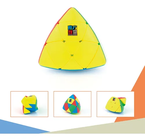 Cubo Rubik Mastermorphix 3x3 Moyu S/etiqueta + Estuche - Image 4