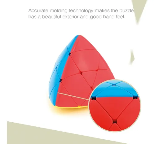Cubo Rubik Mastermorphix 3x3 Moyu S/etiqueta + Estuche - Image 6