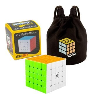 Cubo Qiyi Qizheng S2 5x5 Speed Cube Stickerless  + Estuche